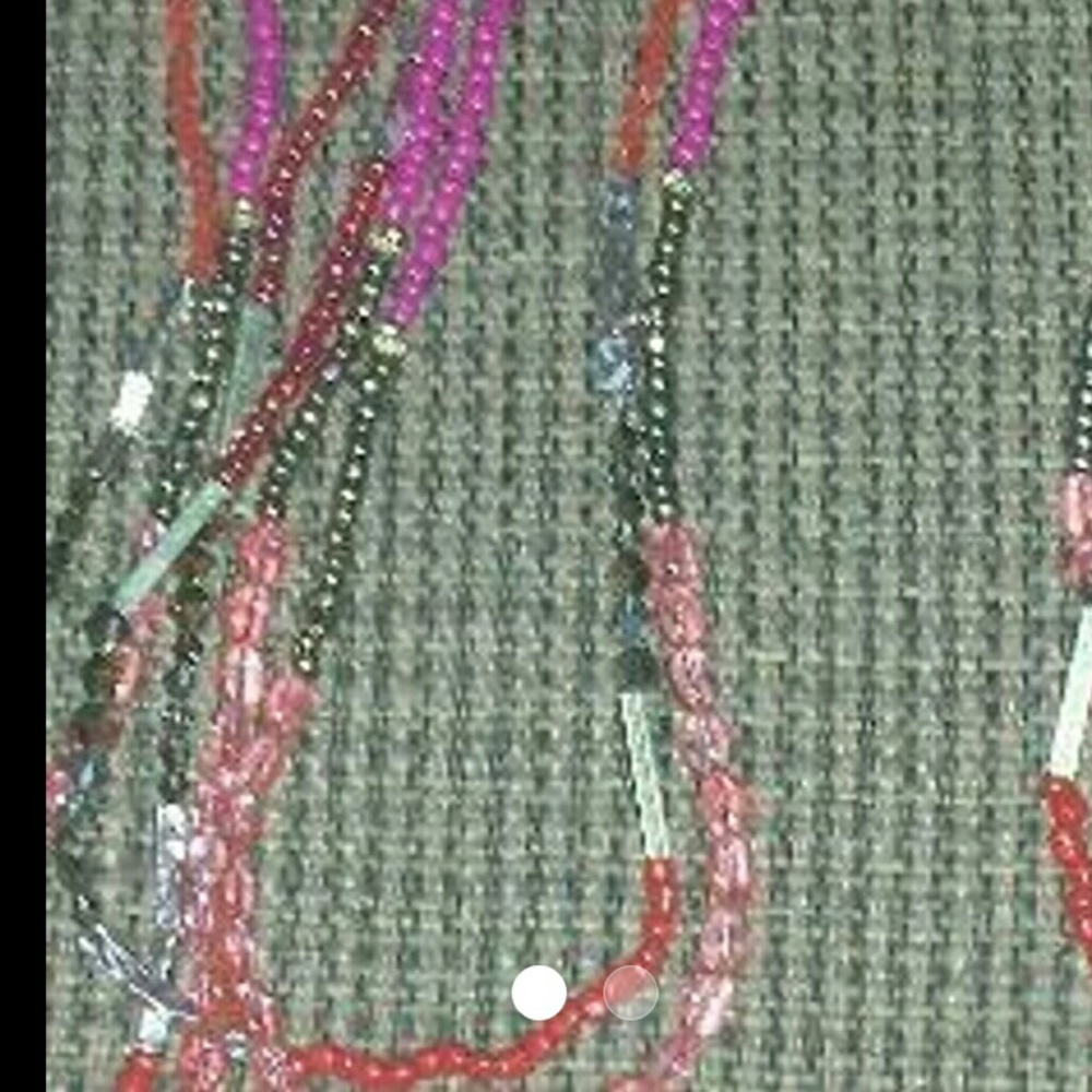Bundle 2 Chico's long multilayer necklaces